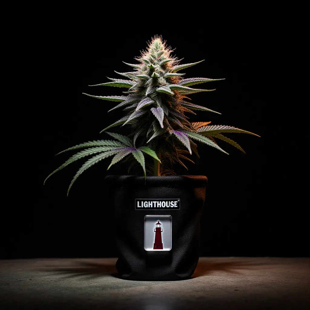 Cannabis plant in mid-flower showing the bud development phase that decides most of how long to grow cannabis end to end