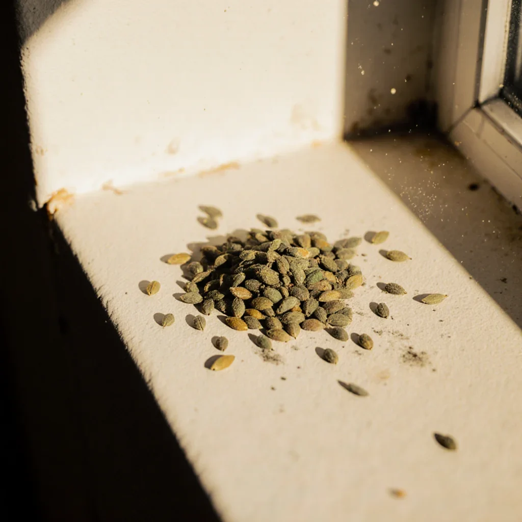 Cannabis seeds on a sunny windowsill — how not to store cannabis seeds