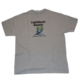 Lighthouse Genetics Custom Grey T-Shirts